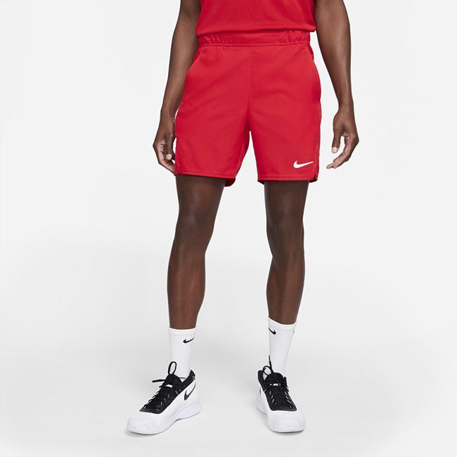 NikeCourt Dri-FIT Victory Men's 18cm (approx.) Tennis Shorts - Red