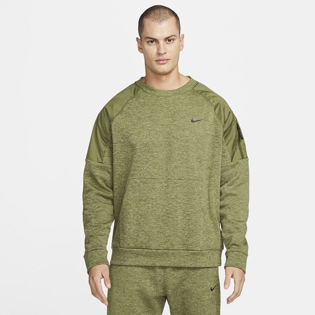 Therma-FIT Men's Fitness Crew - Green