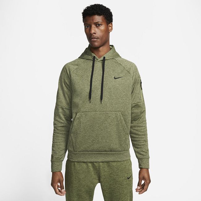 Therma-FIT Men's Pullover Fitness Hoodie - Green
