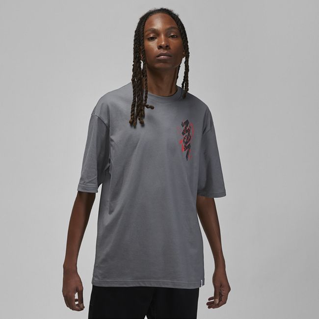 Zion Sneaker School T-Shirt - Grey