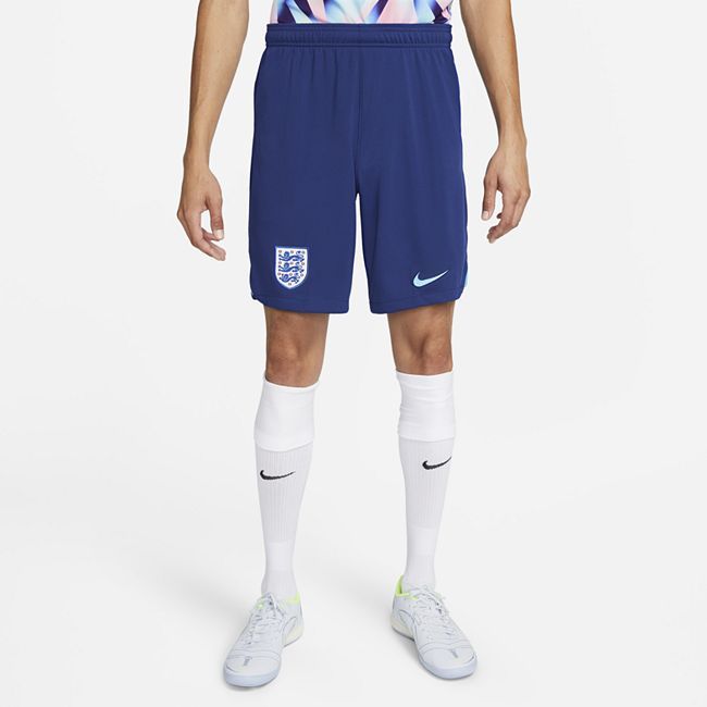 England 2022/23 Stadium Home Men's Nike Dri-FIT Football Shorts - Blue