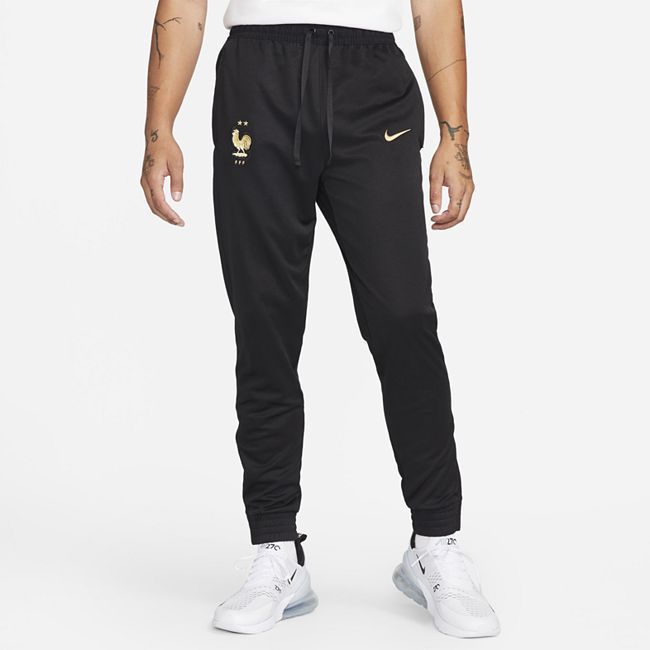 FFF Men's Knit Football Pants - Black