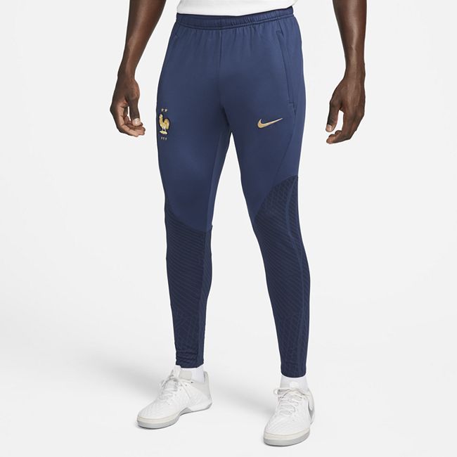 FFF Strike Men's Nike Dri-FIT Knit Football Pants - Blue