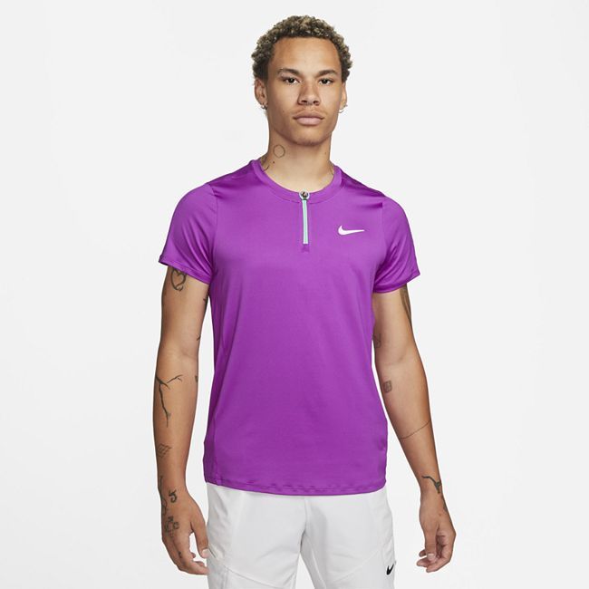 NikeCourt Dri-FIT Advantage Men's Tennis Polo - Purple