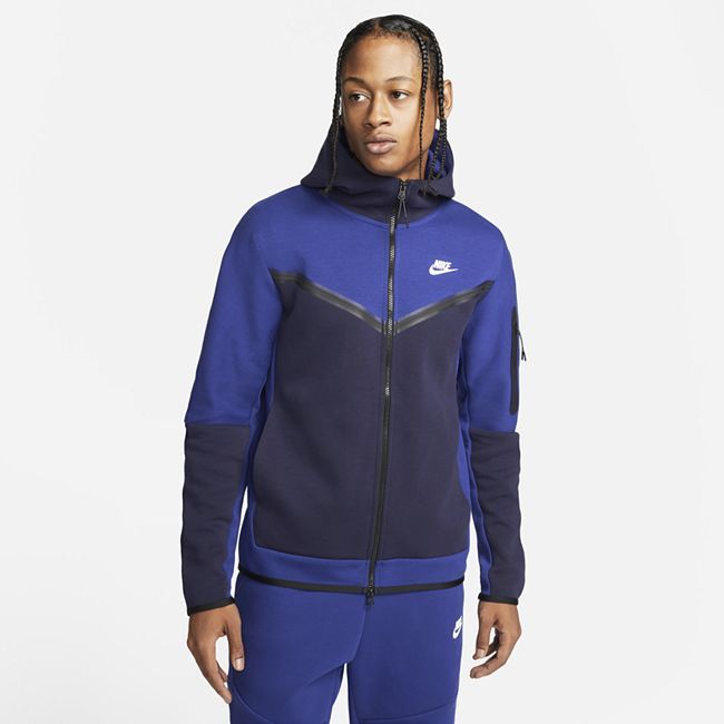 Sportswear Tech Fleece Men's Full-Zip Hoodie - Blue