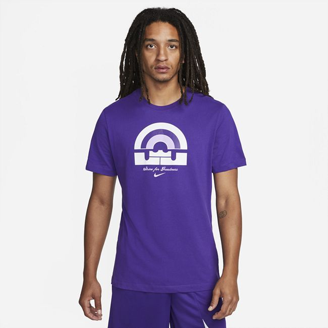 Dri-FIT LeBron Men's Basketball T-Shirt - Purple