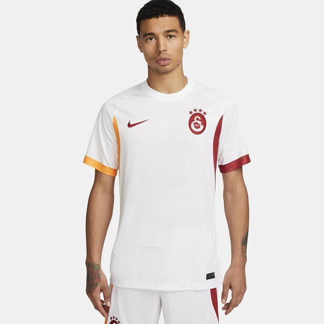 Galatasaray SK 2022/23 Third Men's Nike Dri-FIT Short-Sleeve Football Top - White
