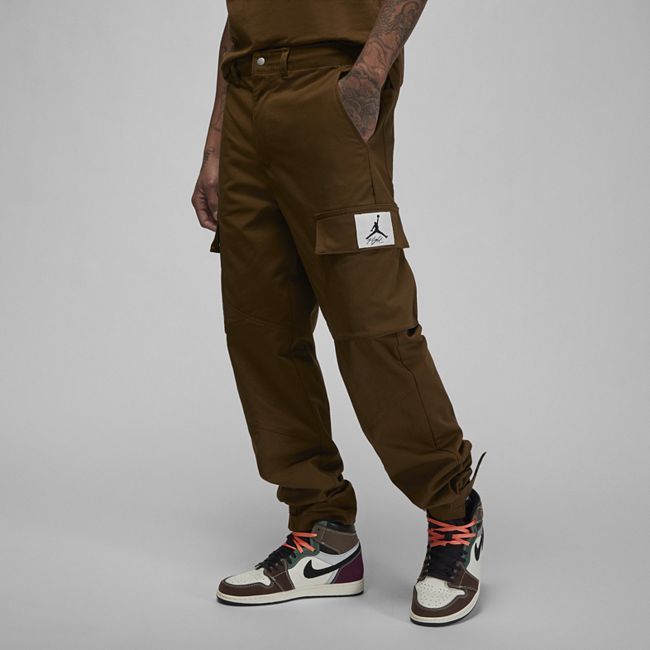Jordan Essentials Men's Utility Trousers - Brown