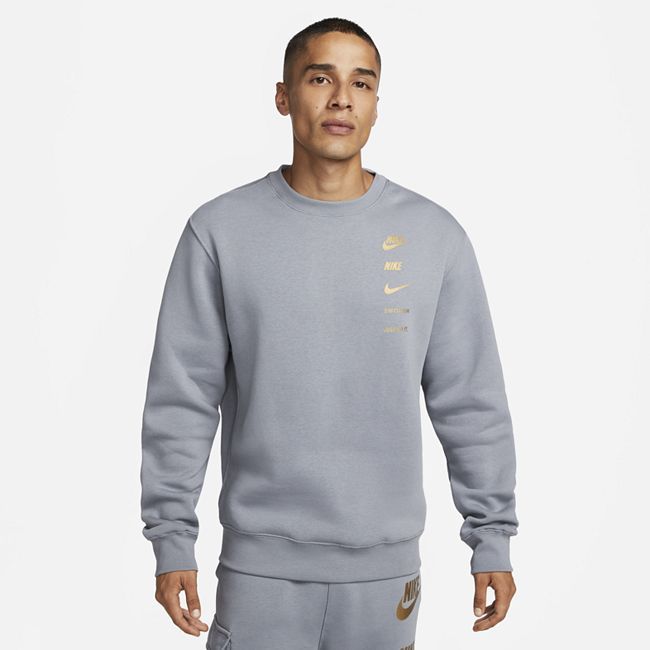 Sportswear Standard Issue Men's Crew-Neck Sweatshirt - Grey