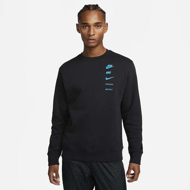 Sportswear Standard Issue Men's Crew-Neck Sweatshirt - Black