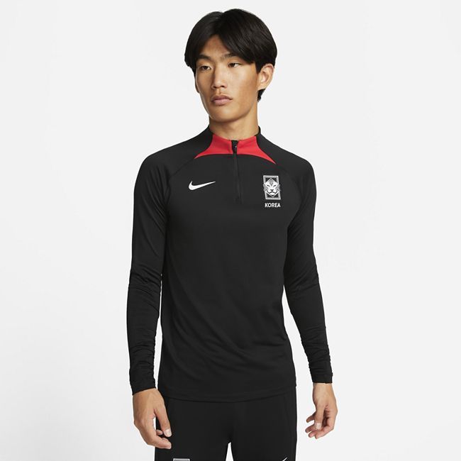 Korea Strike Men's Nike Dri-FIT Long-Sleeve Football Drill Top - Black