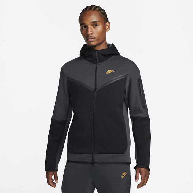 Sportswear Tech Fleece Men's Full-Zip Hoodie - Grey