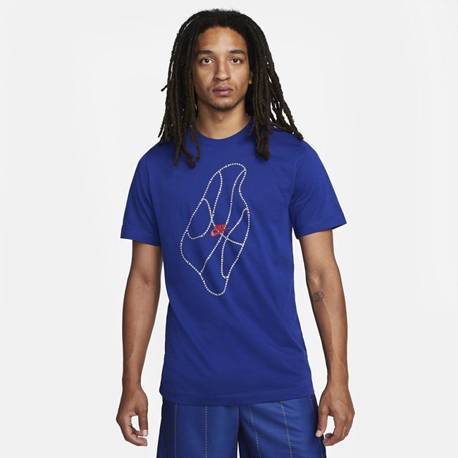 Dri-FIT Men's Basketball T-Shirt - Blue