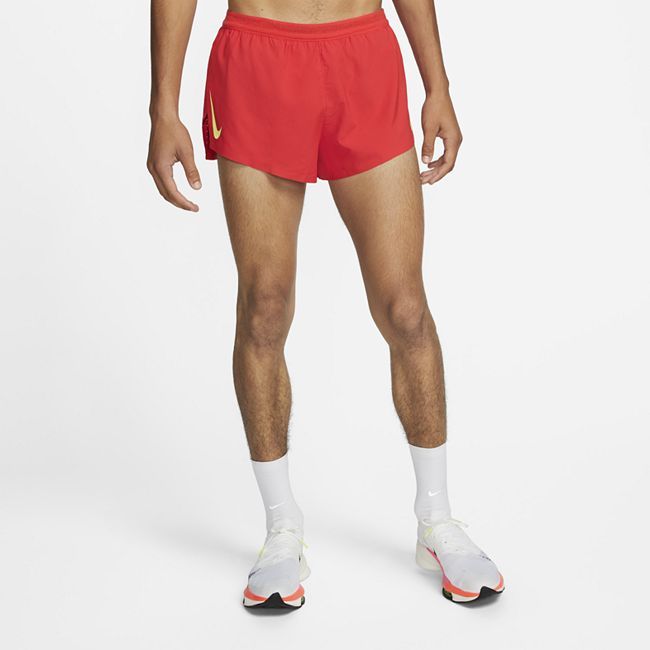 AeroSwift Men's 5cm (approx.) Running Shorts - Red
