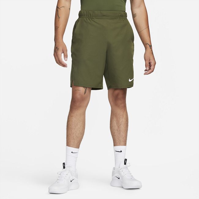 NikeCourt Dri-FIT Victory Men's 23cm (approx.) Tennis Shorts - Green