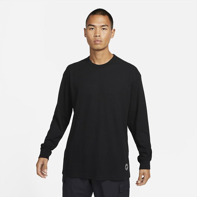 Sportswear Men's Sports Utility Long-Sleeve T-Shirt - Black