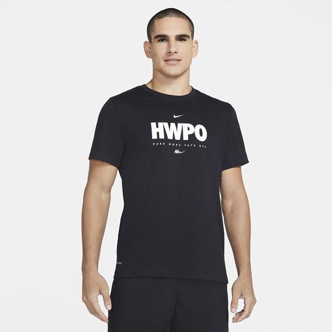 Dri-FIT 'HWPO' Men's Training T-Shirt - Black