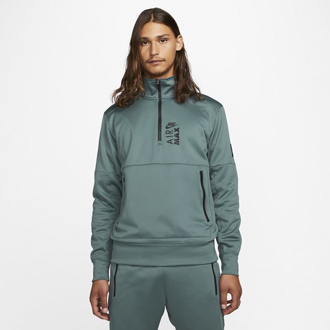 Sportswear Air Max Men's 1/4-Zip Jacket - Grey