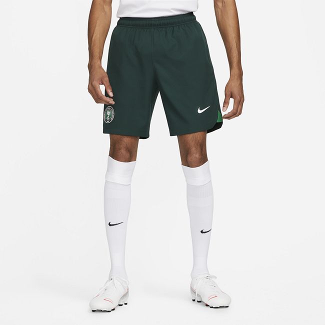 Nigeria 2022/23 Stadium Men's Nike Dri-FIT Woven Football Shorts - Green