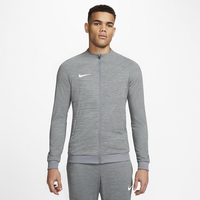 Dri-FIT Academy Men's Football Track Jacket - Grey