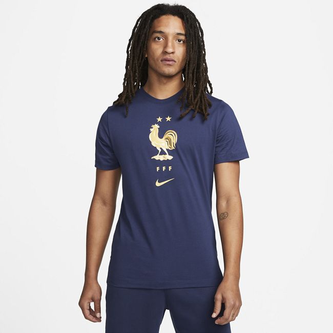 France Men's Nike T-Shirt - Blue