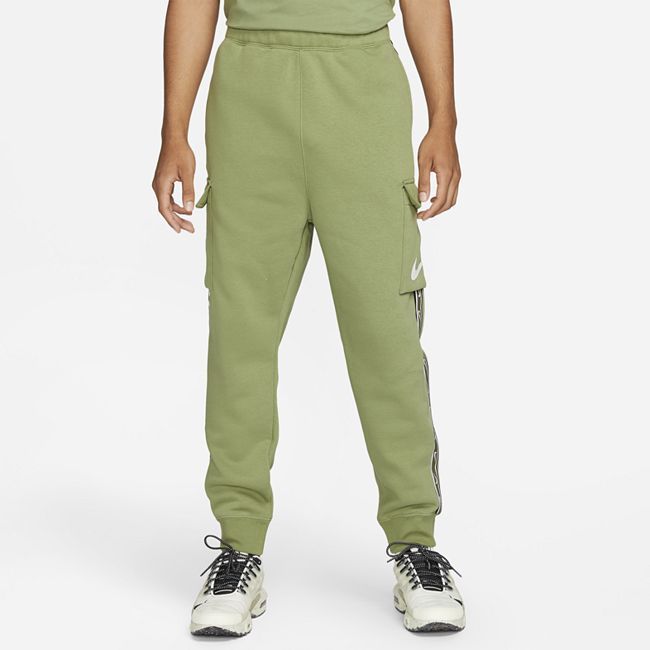 Sportswear Repeat Men's Fleece Cargo Trousers - Green