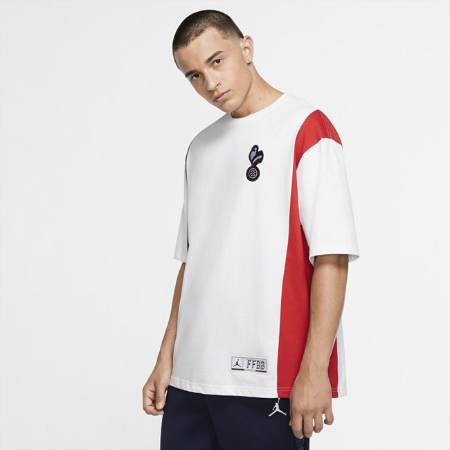 France x Jordan Men's Short-Sleeve T-Shirt - White