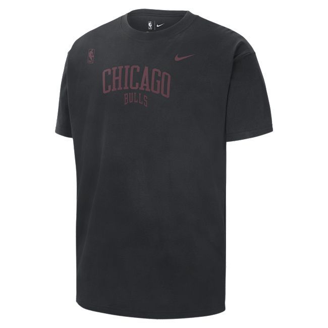 Chicago Bulls Courtside Max 90 Men's Nike NBA T-Shirt - Black