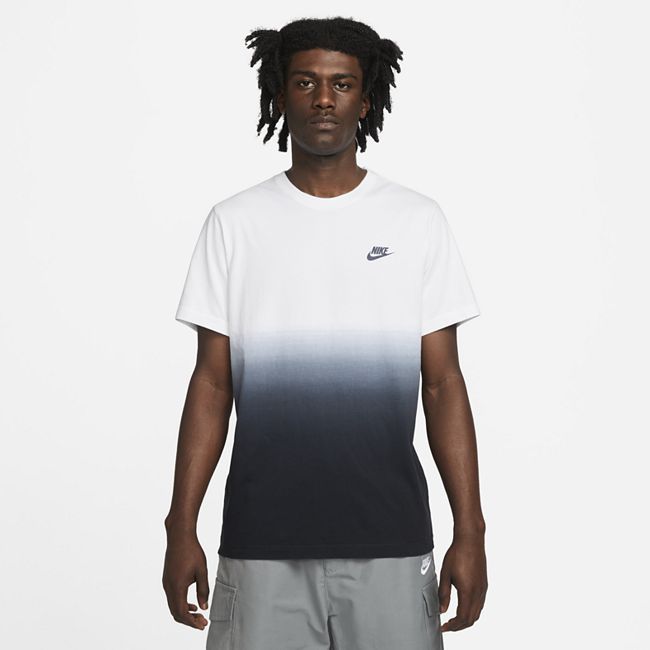 Sportswear Essentials+ Men's Dip-Dyed T-Shirt - White