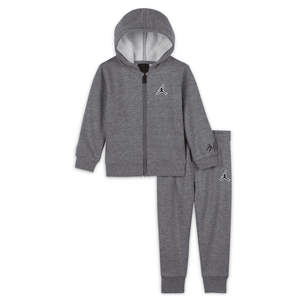 Baby (12–24M) Hoodie and Trousers Set - Grey - Polyester
