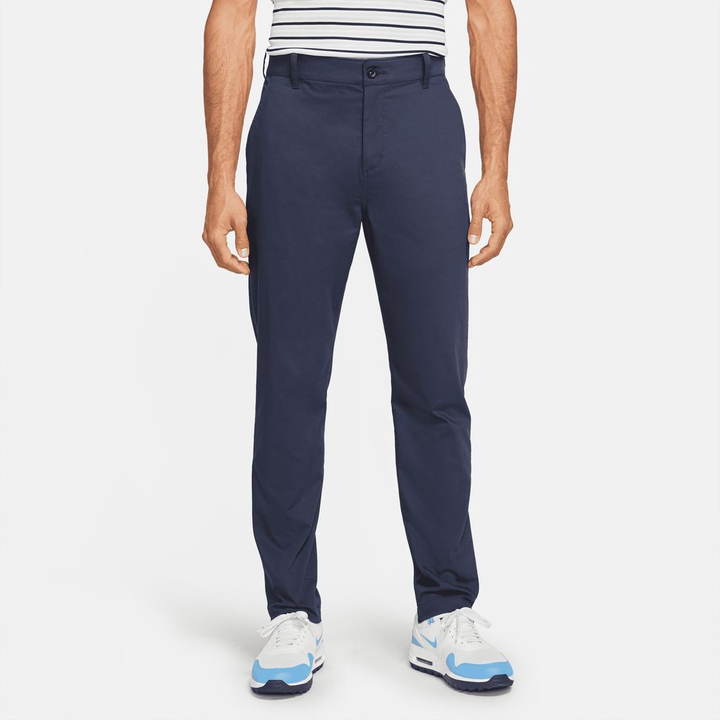 Dri-FIT UV Men's Slim-Fit Golf Chino Trousers - Blue - Polyester