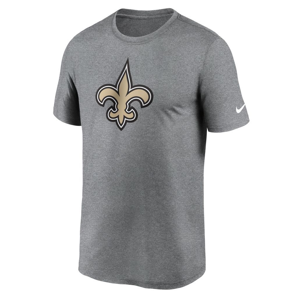 Dri-FIT Logo Legend (NFL New Orleans Saints) Men's T-Shirt - Grey - Polyester