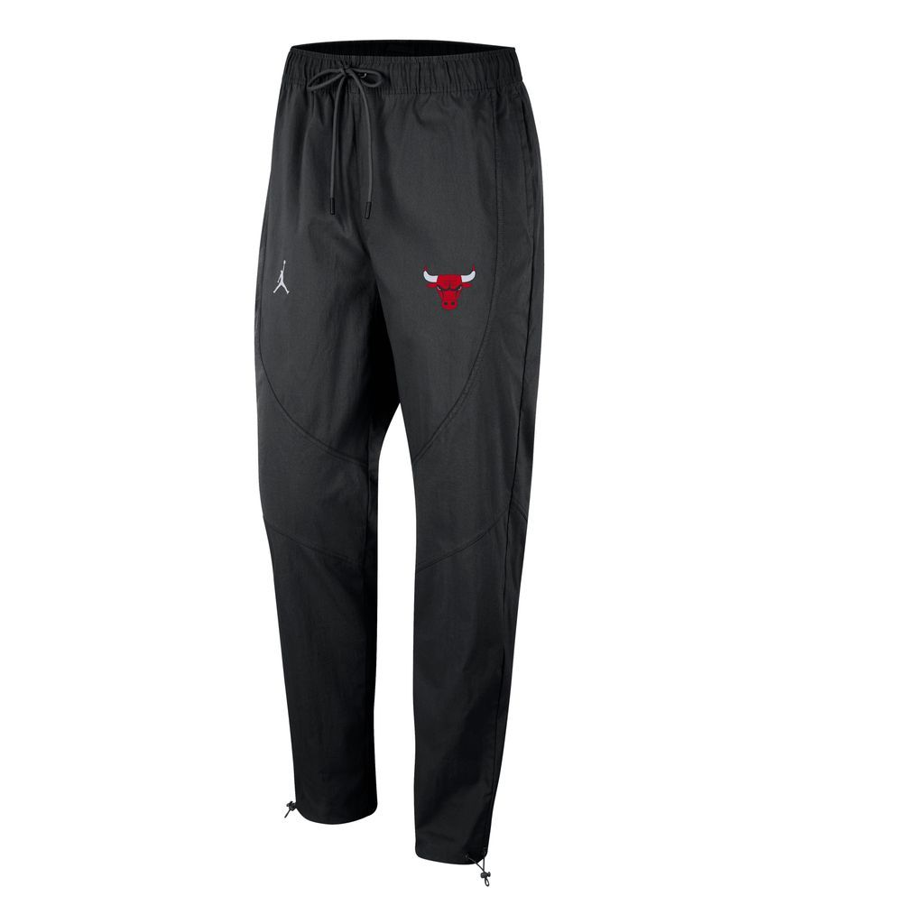 Chicago Bulls Courtside Statement Edition Men's Jordan NBA Woven Trousers - Black - Nylon