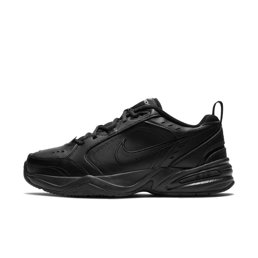 Air Monarch IV Men's Workout Shoes - Black - Leather