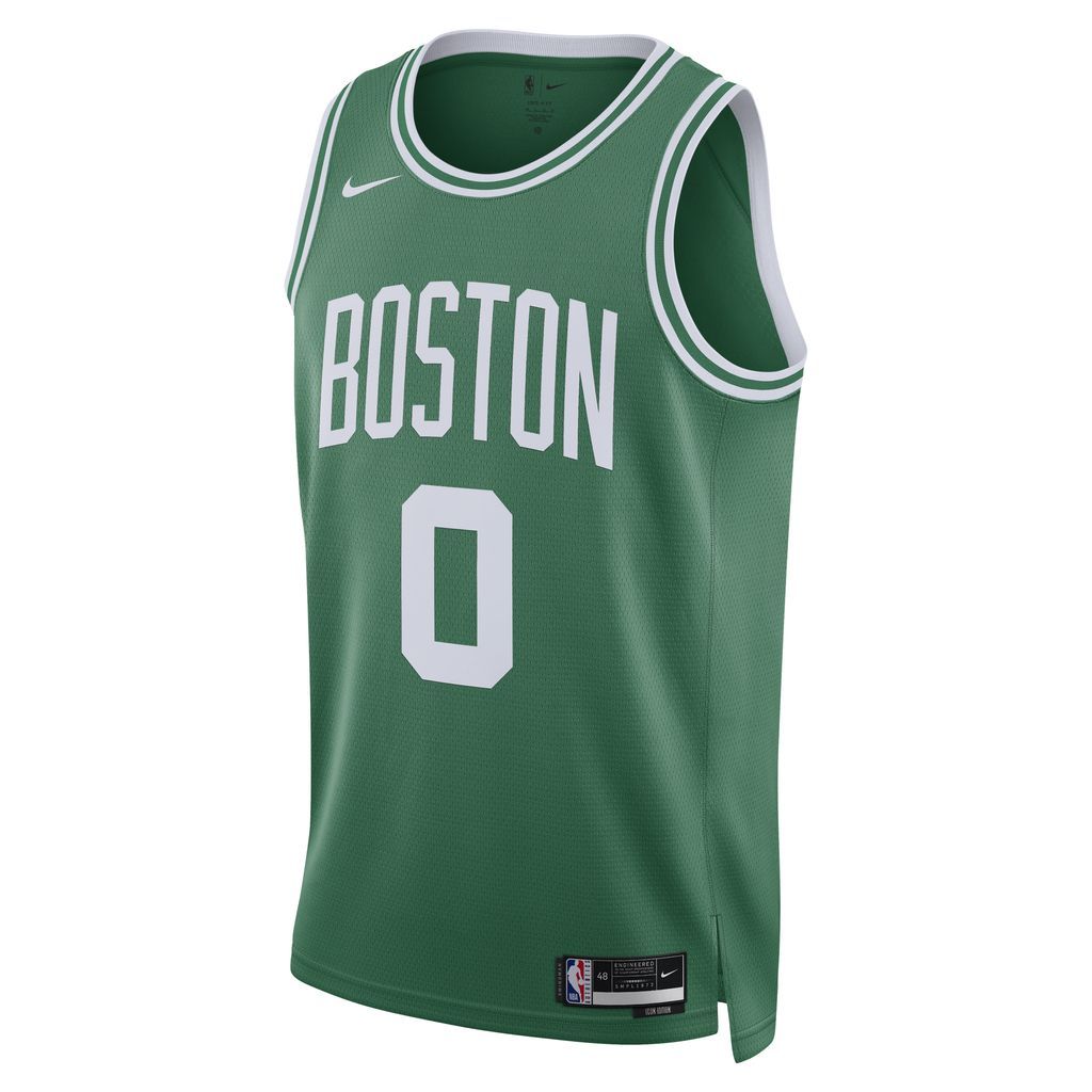 Boston Celtics Icon Edition 2022/23 Men's Nike Dri-FIT NBA Swingman Jersey - Green - Polyester