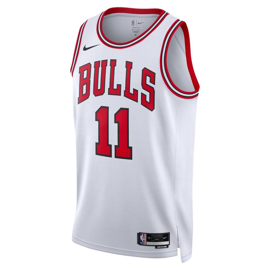 Chicago Bulls Association Edition 2022/23 Men's Nike Dri-FIT NBA Swingman Jersey - White - Polyester