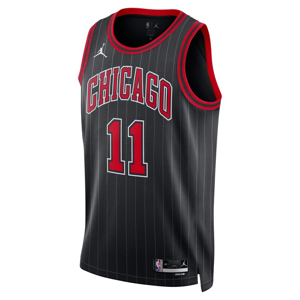 Chicago Bulls Statement Edition Men's Jordan Dri-FIT NBA Swingman Jersey - Black - Polyester