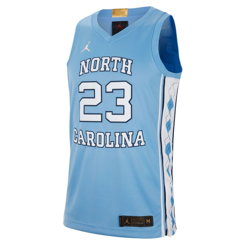 College (UNC) Men's Limited Basketball Jersey - Blue - Polyester