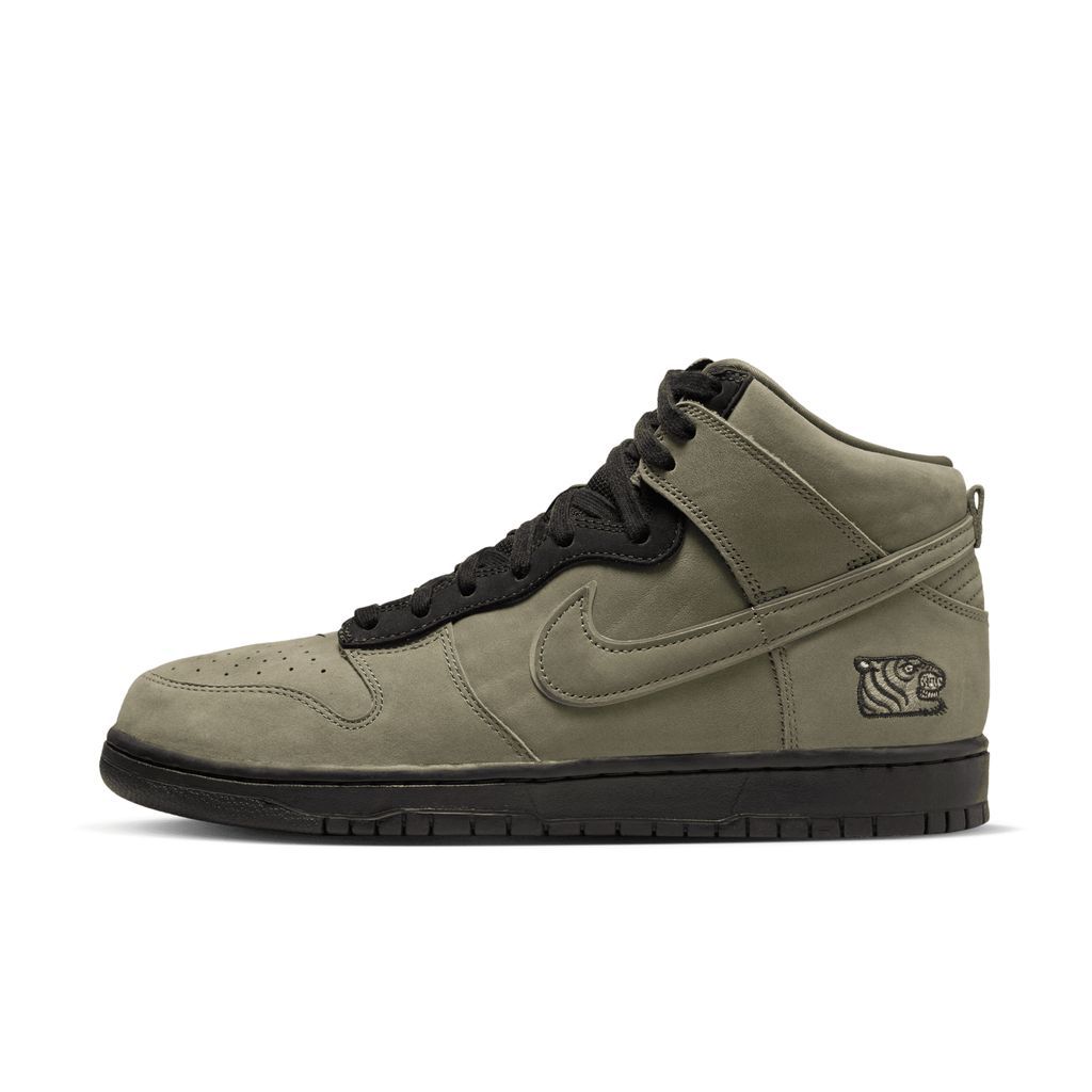 Dunk High x SOULGOODS Men's Shoes - Green - Leather