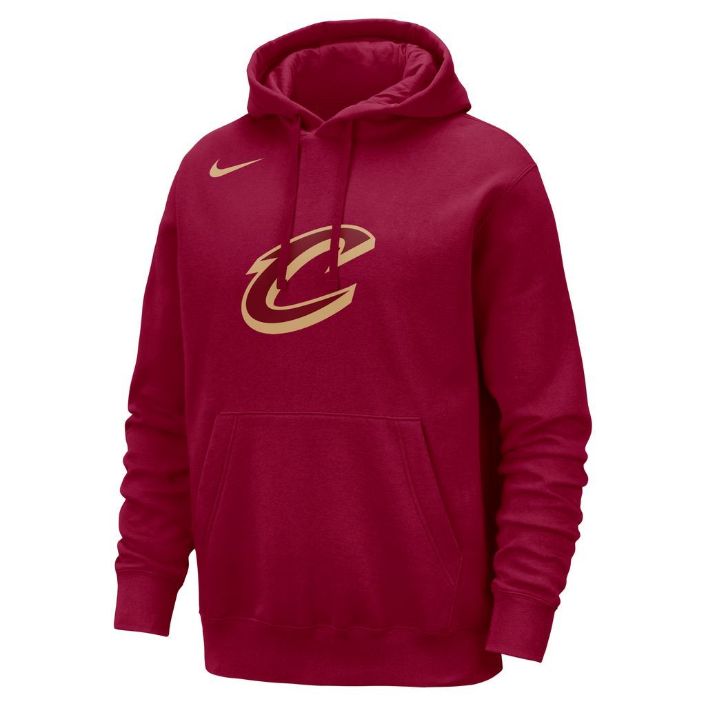 Cleveland Cavaliers Club Men's Nike NBA Pullover Hoodie - Red - Cotton