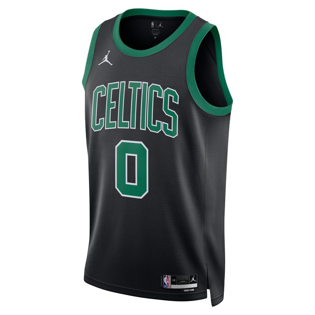 Boston Celtics Statement Edition Men's Jordan Dri-FIT NBA Swingman Jersey - Black - Polyester