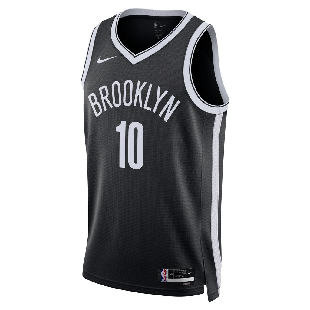 Brooklyn Nets Icon Edition 2022/23 Men's Nike Dri-FIT NBA Swingman Jersey - Black - Polyester