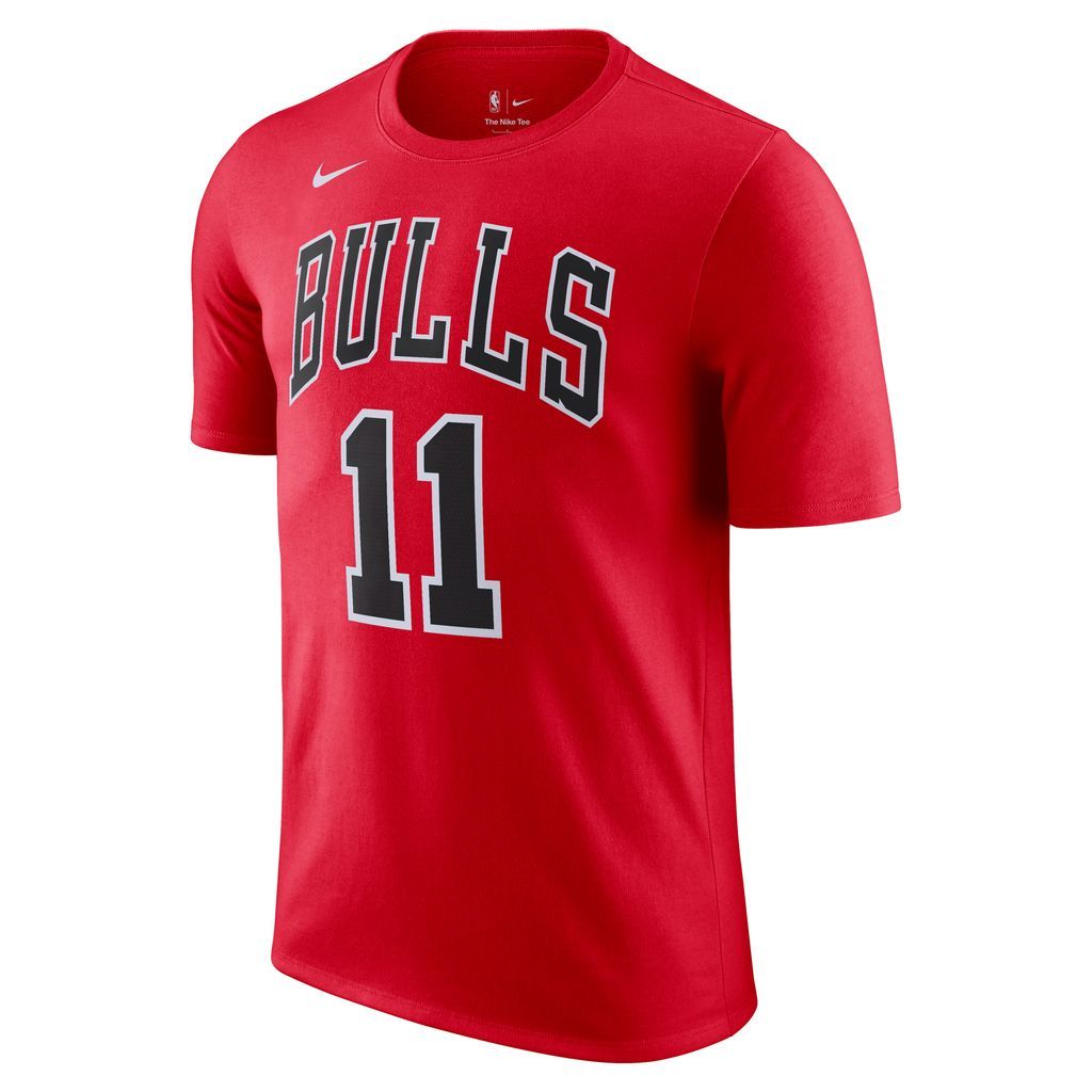 Chicago Bulls Men's Nike NBA T-Shirt - Red - Cotton