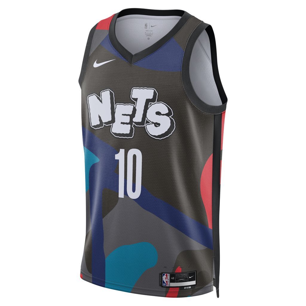 Brooklyn Nets City Edition 2023/24 Men's Nike Dri-FIT NBA Swingman Jersey - Black - Polyester