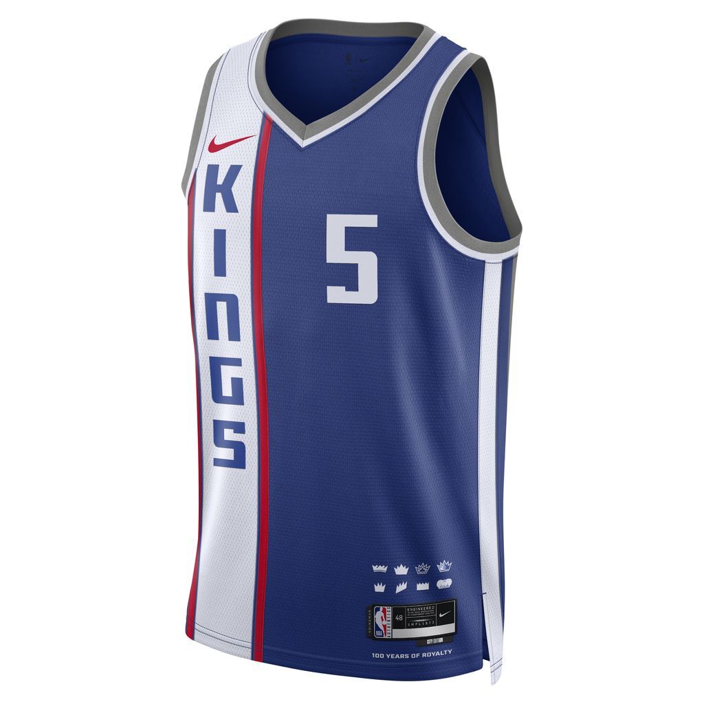 De'Aaron Fox Sacramento Kings City Edition 2023/24 Men's Nike Dri-FIT NBA Swingman Jersey - Blue - Polyester