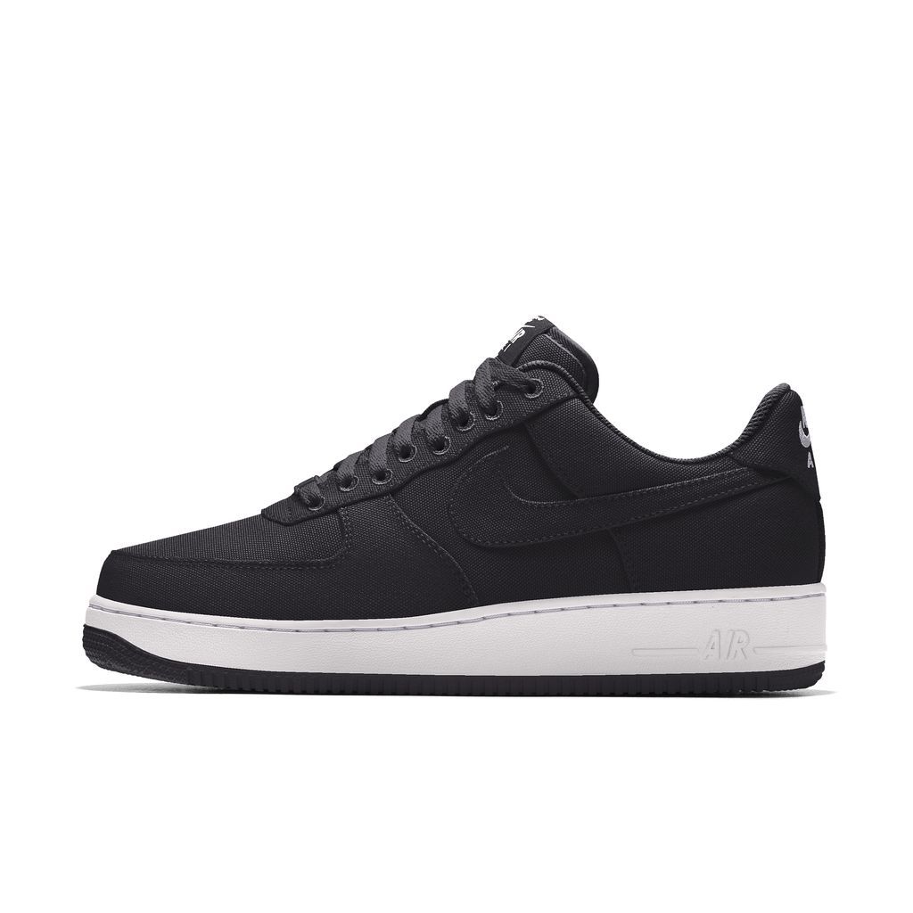 Air Force 1 Low By You Custom Men's Shoes - Black - Leather