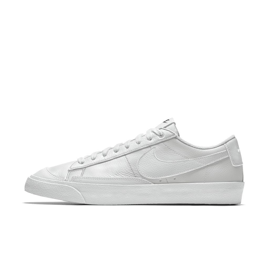 Blazer Low '77 By You Custom Men's Shoes - White - Canvas