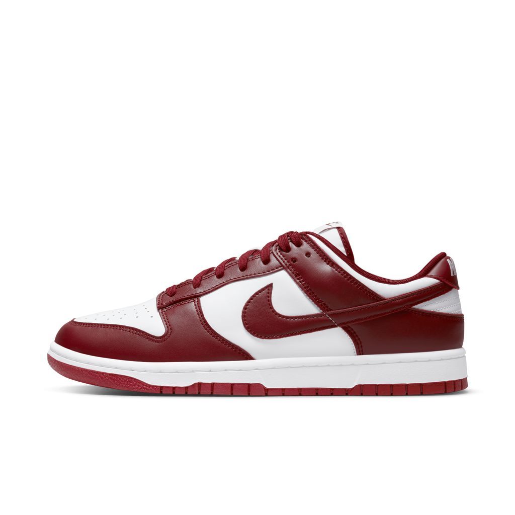 Dunk Low Retro Men's Shoe - Red - Leather