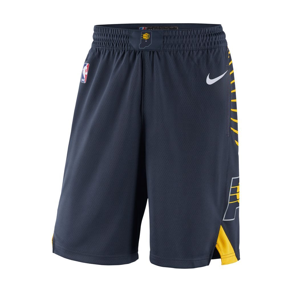 Indiana Pacers Icon Edition Men's Nike NBA Swingman Shorts - Blue - Polyester