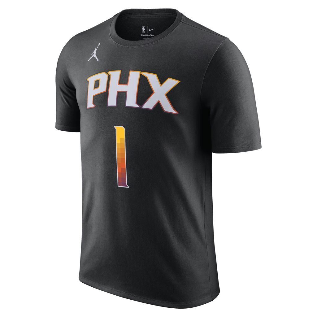Phoenix Suns Essential Statement Edition Men's Jordan NBA T-Shirt - Black - Cotton